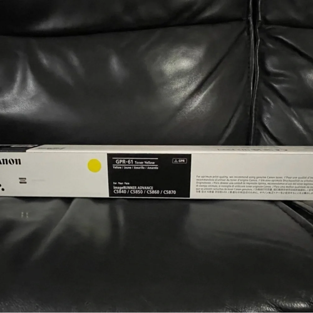 Genuine Canon GPR-61 Toner Yellow GPR-61 Yellow Toner